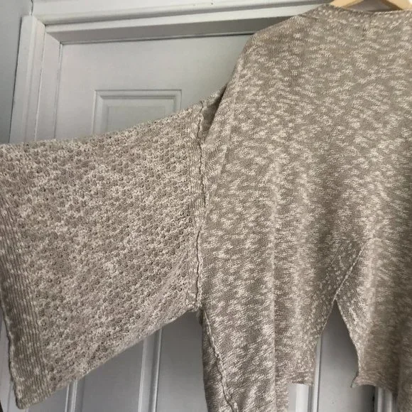 Free People Cardigan Sweater Open Front Kimono Slv - Picture 4 of 5